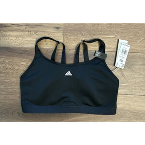 Adidas Womens Black Sports Bra Tlrd Move High Support LDD